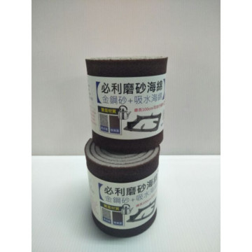 金鋼砂+高度密海綿 金鋼刷 海綿菜瓜布 菜瓜布 清潔菜瓜布 清洗菜瓜布 金鋼磨砂布 海綿菜瓜布 一入