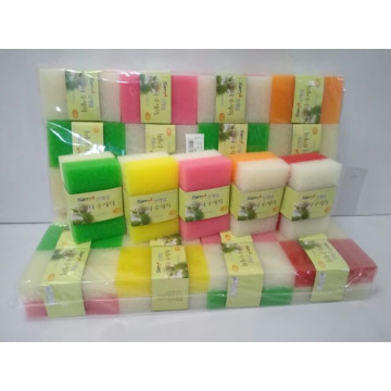 韓國菜瓜布 加厚菜瓜布 去油菜瓜布 菜瓜布 洗碗盤 不沾鍋專用 海綿直感  一組2片入