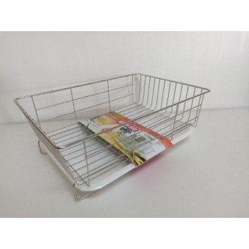 皇家杯子籃 不鏽鋼杯架 304不鏽鋼餐具架 瀝水籃 304(18-8)不銹鋼385mm×260mm×130mm