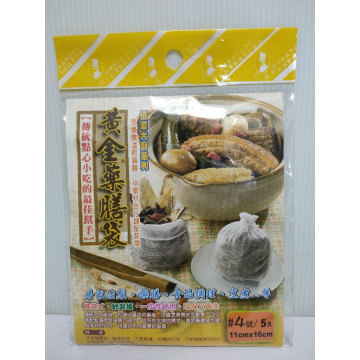 佰潔大廚系列 烹煮燉滷煎藥膳,中藥材自行調配裝填 黄全藥膳袋【傳統點心小吃的最佳幫手】4號5入