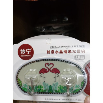 雙掛勾 免釘強力無痕掛勾貼 黏貼 門後掛勾 無痕掛勾 強力黏膠 魔力貼 無痕勾 壁掛 免打洞 浴室廚房 無殘膠