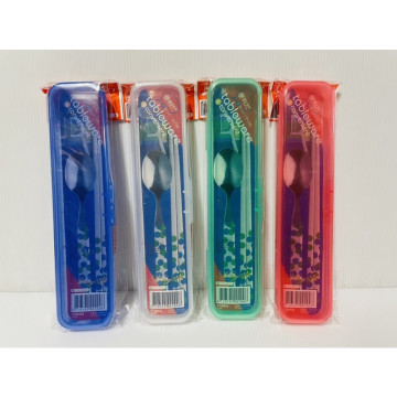 餐具盒 筷子盒 湯匙盒 吸管盒 便利餐具盒23.5cmx5.5cmx2cm 台灣製 一入