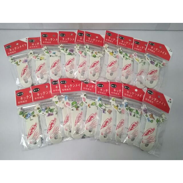 不鏽鋼削皮刀 蔬果削皮刀 削水果刀 刨刀 削皮器 高級不鏽鋼力大無窮 超好削 御工房多功能水果刀組合 一入 台灣製造