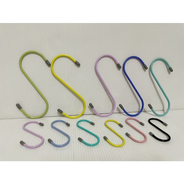 彩色S型掛勾 S掛勾 S物品掛勾 掛勾 物品掛勾 一入