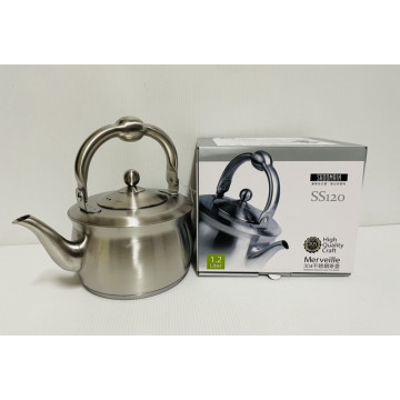 仙德曼304泡茶壺 泡茶水壺 茶壺 不銹鋼茶壺 1.2L