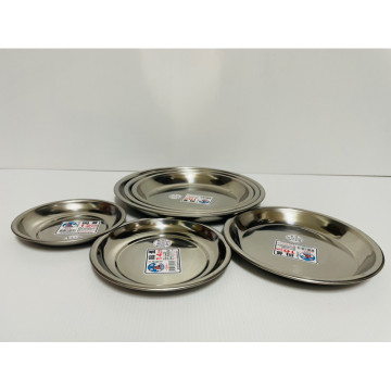 304不鏽鋼圓盤 圓盤 餐盤 不銹鋼餐盤 不銹鋼菜盤 一入 台灣製