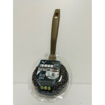 上龍附柄球刷 鍋刷 鍋具球刷 鍋具清潔刷 一入